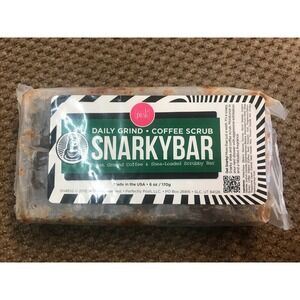 Perfectly‎ Posh Daily Grind Snarky Bar Coffee Scrub Shea Butter Exfoliating 6oz